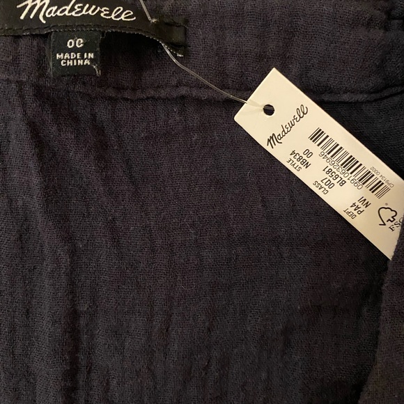 MADEWELL LIGHTSPUN COLETTE MINI GAUZE DRESS NB834 - Picture 6 of 10